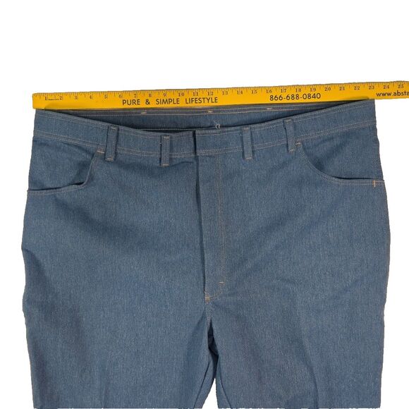 Wrangler Flex Fit Waist Denim Jean 85498LB Men's 46x30 Bar Tab Closure NWT - Picture 6 of 9